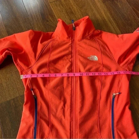 The North Face Summit Series Orange Lightweight Jacket Women’s Zip Up Blue M - Picture 11 of 12